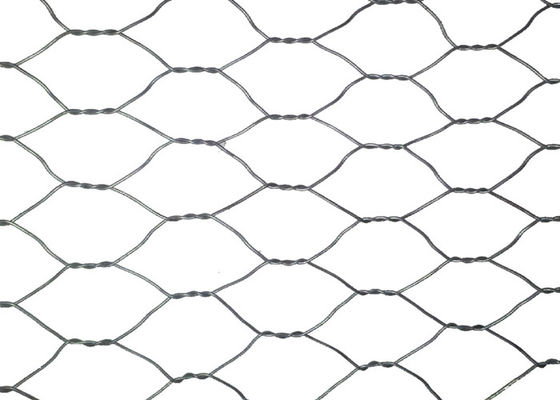 Sechseckiges Käfig GabionMaschendraht 2m Breiten-Edelstahl Gabions-Körbe