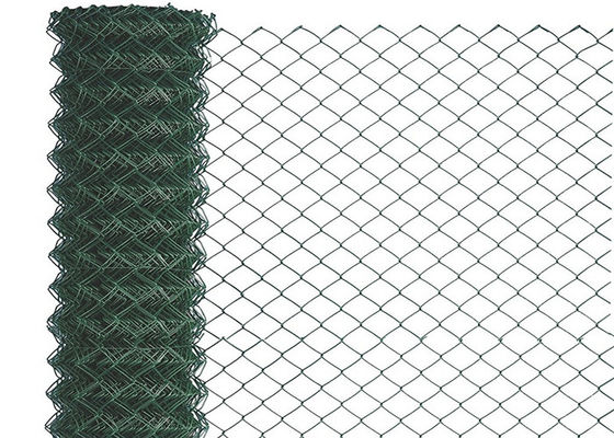 Zink-Aluminiumlegierung Diamond Chain Link Fence Roll 50x50mm 4ft