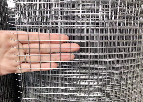 Leinwandbindungs-2x2 galvanisierter Draht Mesh Fence 30 Meter lang 1/4 Zoll