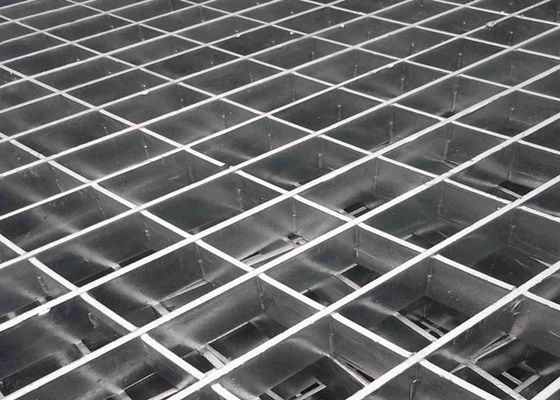Leinwandbindung schweißte den Stahl, der 50x5mm galvanisierte errichtende Plattform zerreibt