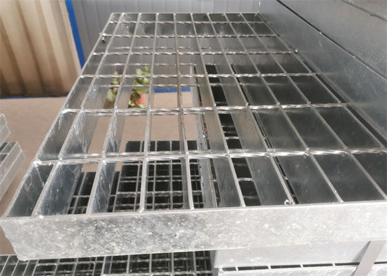 Stärke-Antidiebstahl des heißes Bad-galvanisierter Stahlgehweg-Gitter-6mm