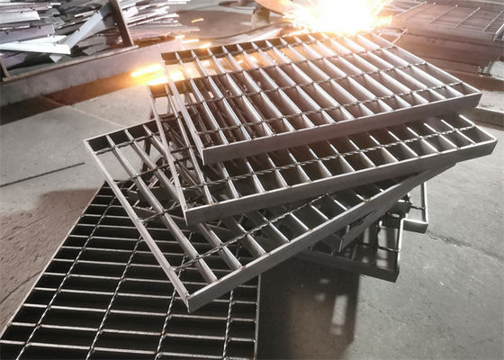 Gleiter-Beweis-Galvano-Galvanisierung der Werkstatt-Plattform-Stahlgitter-Platten-8mm starke