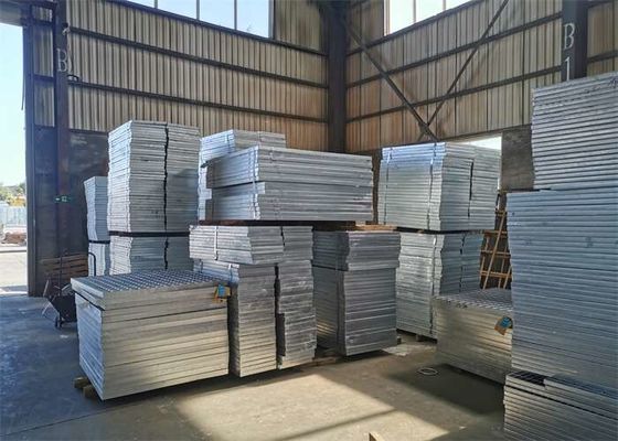 3 x 25mm harte Beanspruchung galvanisierte Boden-Gitter-Metallbaumaterialien