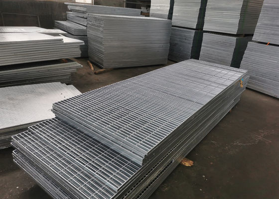 Hochleistungs galvanisiert lassen Edelstahl-Gehweg-Gitter des Gitter-50mm ab