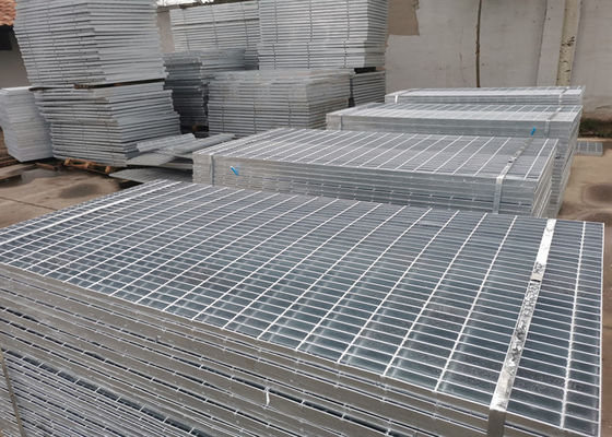 Hochleistungs galvanisiert lassen Edelstahl-Gehweg-Gitter des Gitter-50mm ab