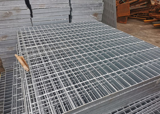 Rutschen nicht galvanisierte Gehweg-Gitter-Hochleistungsplattform 75x10mm