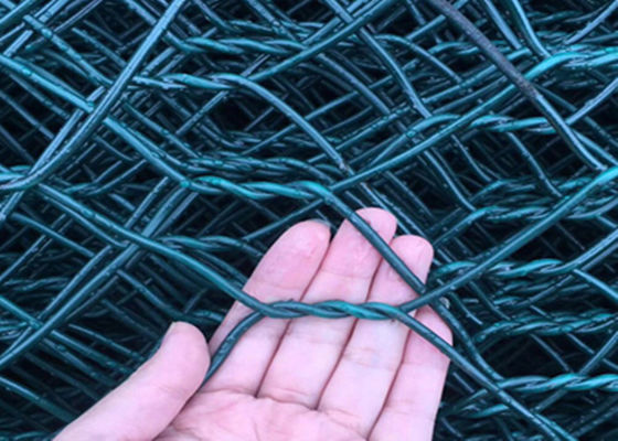 Ätzendes Gabions-Draht-Mesh Panels Hexagonal Double Twisted-Antic$spinnen