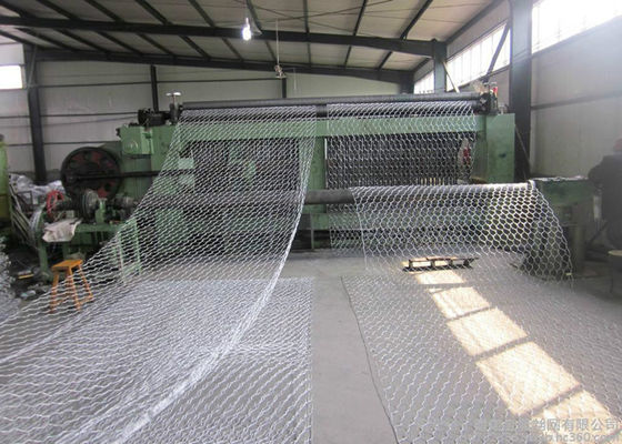 Heißes Bad galvanisiertes PVC beschichtete Gabions-Draht Mesh For Rock Walls