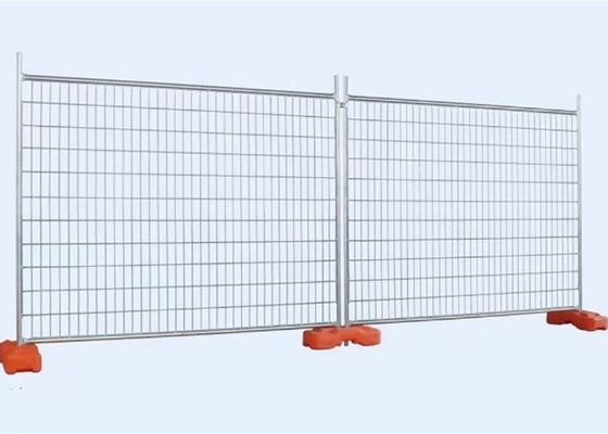 Heißer eingetauchter galvanisierter tragbarer Kettenglied-Zaun Panels 42 Mikrometer
