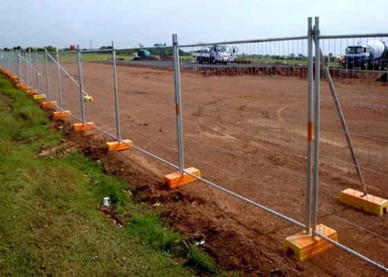 2100X2400mm Bau-vorübergehender Zaun Panels Galvanized Standard