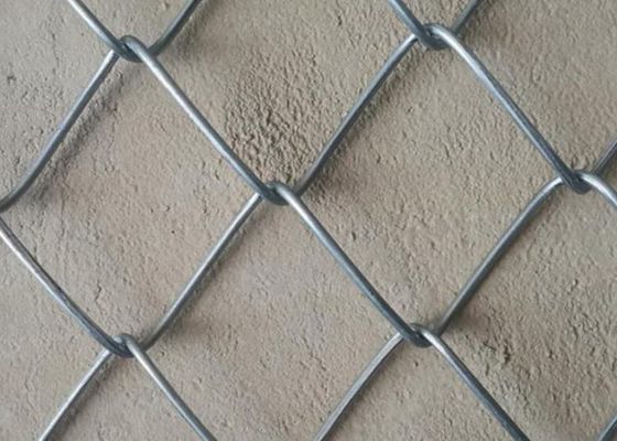 Breite 75X75mm Sport-Spielplatz-Garten-Diamond Chain Link Fences 20m