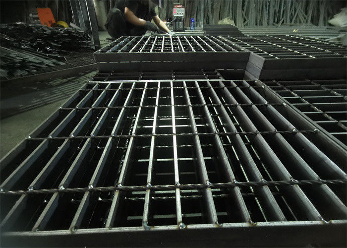 Gleiter-Beweis-Galvano-Galvanisierung der Werkstatt-Plattform-Stahlgitter-Platten-8mm starke