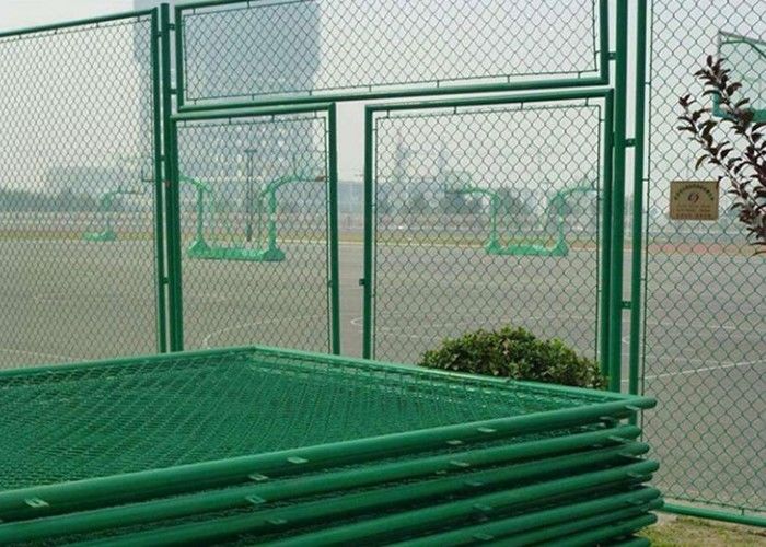 4.0mm Höhen-Diamond Chain Link Fence For-Landstraßen-Fechten heißen Bad-6FT