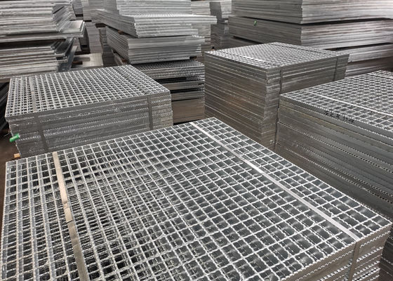 Rutschen nicht galvanisierte Gehweg-Gitter-Hochleistungsplattform 75x10mm